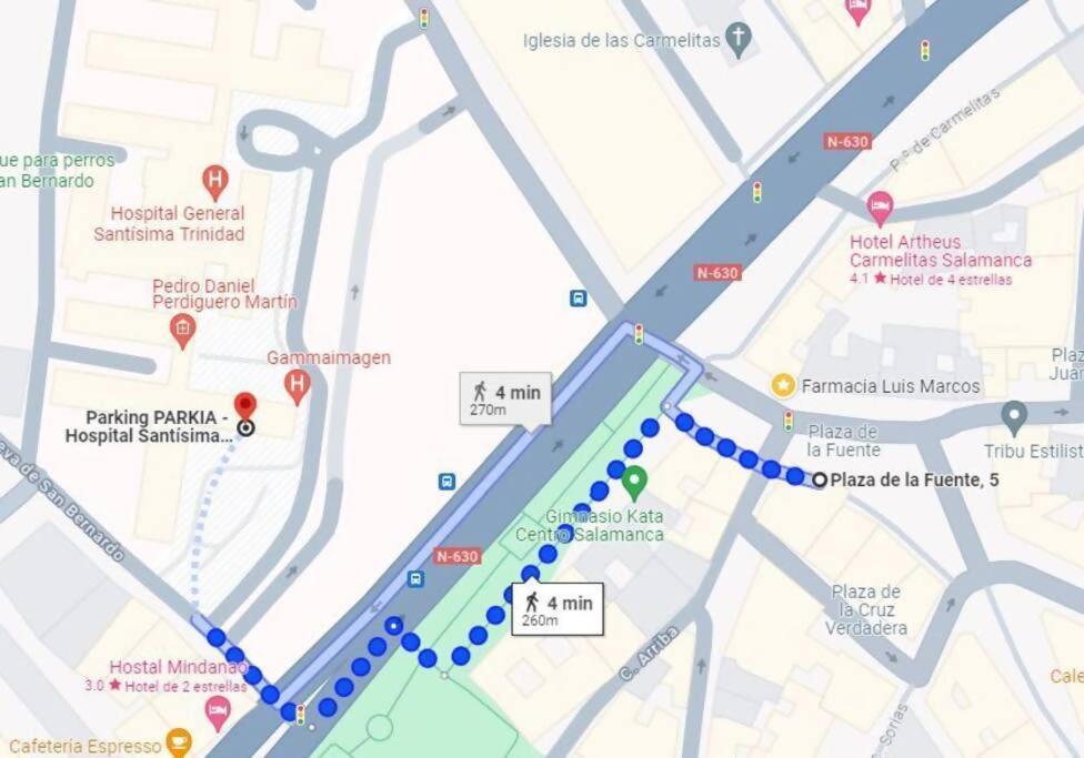 Alojamiento Plaza La Fuente Centro Lägenhet Salamanca Exteriör bild